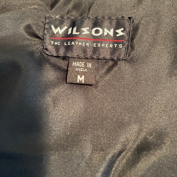 Wilson’s Leather Experts Women’s Black Vest Sz M – Vintage 90s Biker Grunge - Picture 7 of 9